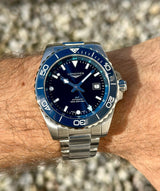 Longines HydroConquest GMT Ref. L3.890.4.96.6 | Full-Set 2024 | NEU | 43mm | Blue Dial | Sofort Verfügbar