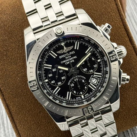 Breitling Chronomat 44 Special Edition Ref. AB011511/BF70 | Full-Set 2020 | Special Edition | 44m | Chronograph | Black Dial | Top | VIP