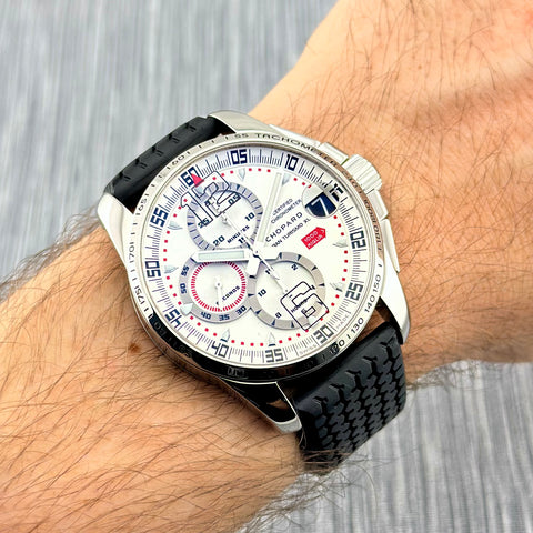 Chopard Mille Miglia Gran Turismo XL Ref. 168459-3009 | Full-Set 2009 | Serviced | Limited 2008 pcs | 44mm | White Dial | Top | VIP
