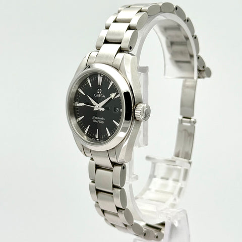 Omega Seamaster Aqua Terra Ref. 2577.50 | Quartz | 29mm | Black Dial | Lady | Top | VIP