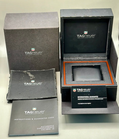TAG Heuer Carrera Calibre 16 Ref. CV2014-2 | Full-Set 2011 | Serviced | Automatic | Chronograph | 41mm
