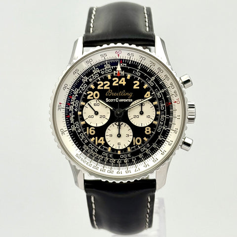 Breitling Chronograph Cosmonaute Serie Limitee „Scott Carpenter“ Ref. A12022 | Full-Set 1999 | Limited 1000 pcs | 41mm | Serviced 08/2025 | Handaufzug - Manual | VIP
