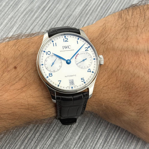IWC Portugieser 7Days Ref. IW500705 | Full-Set 08/2020 | IWC Garantie 05/2030 | 42.3mm | Top | VIP