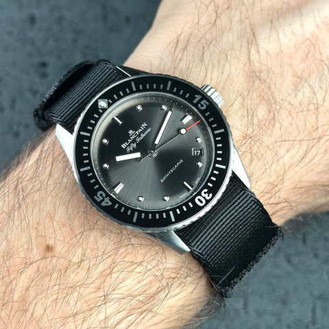 Blancpain Fifty Fathoms Bathyscaphe Ref. 5100B-1110-B52A | Full-Set 2021 | Automatic | 38mm | Grey Dial
