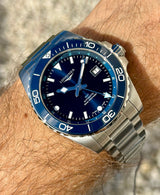 Longines HydroConquest GMT Ref. L3.890.4.96.6 | Full-Set 2024 | NEU | 43mm | Blue Dial | Sofort Verfügbar