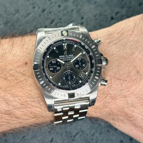 Breitling Chronomat B01 Chronograph Ref. AB0115101F1A1 | Full-Set 2019 | Automatic B01 | 44mm | Grey Dial | Unworn
