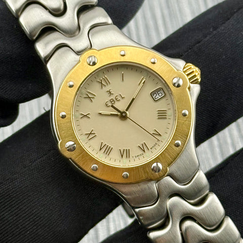 Ebel Sportwave Ref. 6087621 | Full-Set 2000 | Quartz | 28mm | Erstkaufrechnung | Stahl/Gold | Ladies | Damen | Top | VIP