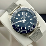 Longines Hydroconquest 42 Ref. L37884966 | Full-Set 09/2026 | NEU | Unworn | Milanaise | Blue Dial