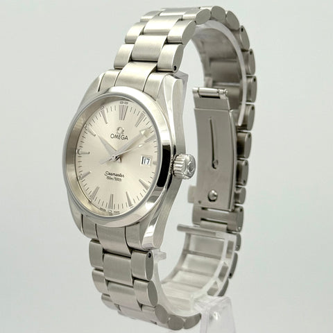 Omega Seamaster Aqua Terra Ref. 2518.30 | Full-Set 2007 | Silver Dial | 36mm | Top | Quartz | Top