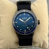 Blancpain Fifty Fathoms Bathyscaphe Ref. 5000-0240-NAOA | Papers 2017 | Keramik | Blue Dial | 43.6mm | Top