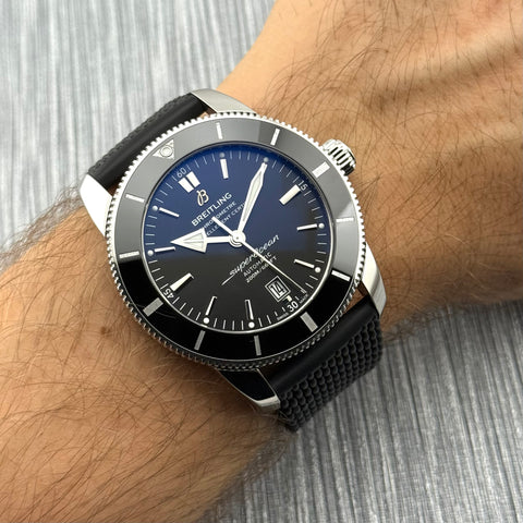 Breitling Superocean Héritage II 46 Ref. AB2020121B1S1 | Full-Set 2018 | Automatic | Black Dial | Kautschuk | Top | VIP