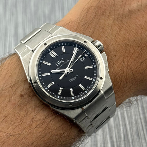 IWC Ingenieur Automatic 40 Ref. IW323902 | Full-Set 2014 | Black Dial | Top | VIP