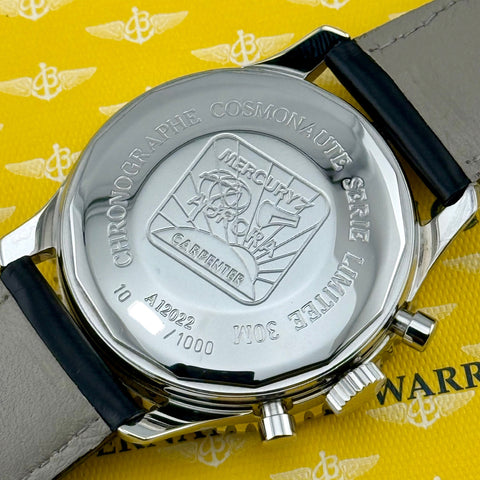 Breitling Chronograph Cosmonaute Serie Limitee „Scott Carpenter“ Ref. A12022 | Full-Set 1999 | Limited 1000 pcs | 41mm | Serviced 08/2025 | Handaufzug - Manual | VIP