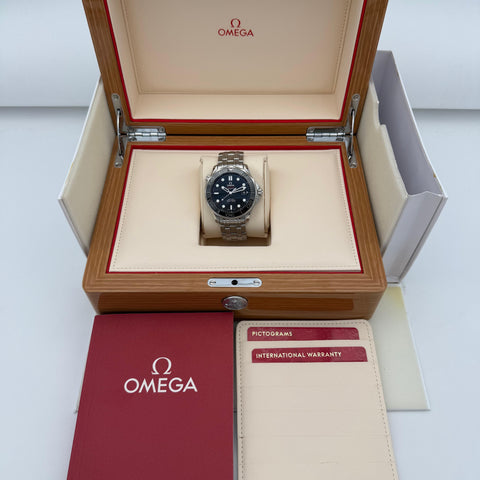 Omega Seamaster Diver 300M Co-Axial Ref. 21230412001003 | Full-Set 2018 | Automatik | 41mm | Black Dial | Top | VIP