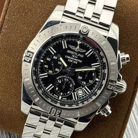 Breitling Chronomat 44 Special Edition Ref. AB011511/BF70 | Full-Set 2020 | Special Edition | 44m | Chronograph | Black Dial | Top | VIP