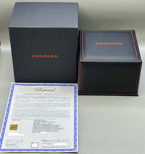 Chopard Mille Miglia Ref. 168589-3033 | Full-Set 10/2024 | Unworn | Automatic | Chronograph Classic | Limited 500 pcs worldwide | VIP