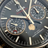 Omega Speedmaster Moonphase Ref. 304.63.44.52.01.001 | Full-Set 02/2025 | Garantie 02/2030 | 18k Roségold | 44,25mm | Top