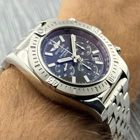Breitling Chronomat 44 Special Edition Ref. AB011511/BF70 | Full-Set 2020 | Special Edition | 44m | Chronograph | Black Dial | Top | VIP
