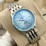 Breitling Navitimer 41 Ref. A17329171C1A1 | Full-Set 02/2026 | NEU | Eisblau | ICE Blue | 41mm | A17329