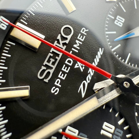 Seiko Prospex Speedtimer Datsun Limited Edition Ref. SRQ057J1 | NEU | 2025 | Unworn | Limited Edition 500pcs worldwide | In Stock | Top | VIP