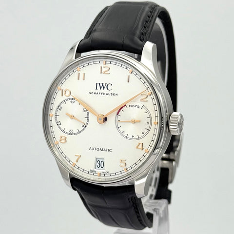 IWC Portugieser 7 Days Ref. IW500704 | Full-Set 08/2024 | Automatic | IWC Garantie 08/2032 | Top | VIP