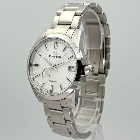 Grand Seiko Spring Drive Ref. SBGA225 | Full-Set 10/2023 | Grand Seiko Garantie 10/2028 | Neue Referenz | 39.4mm | White Dial | VIP