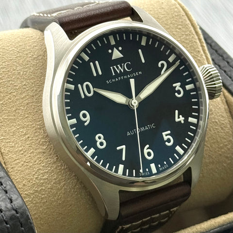 IWC Big Pilot Ref. IW329301 | Full-Set 2022 | 43mm | Black Dial | IWC Garantie 02/2030 | Automatic | Top