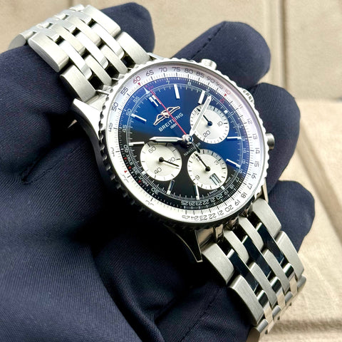 Breitling Navitimer B01 Ref. AB0139 | Full-Set 06/2025 | Unworn | Ungetragen | Chronograph | Breitling Garantie 06/2030 | 41mm | Black Dial | VIP