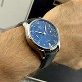 IWC Portugieser Automatic 7days Ref. IW500710 | Full-Set 12/2025 | IWC Garantie 12/2033 | Unworn | Blue Dial