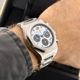 Girard-Perregaux Laureato Chronograph 42 Ref. 81020-11-131-11A | Full-Set 1/2023 | GP Garantie 1/2028 | Panda | Top Condition