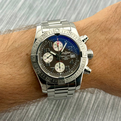 Breitling Avenger II Ref. A1338111 | Full-Set 2017 | Serviced 05/2024 | Grey Dial | 43mm | Automatic | Top | VIP