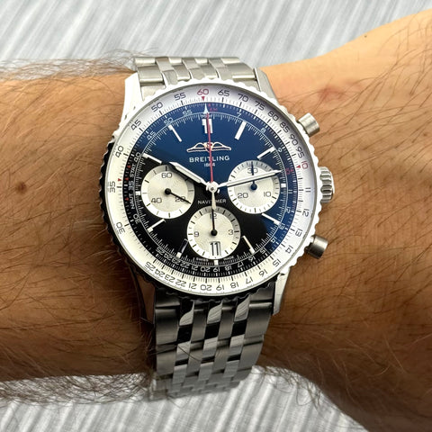 Breitling Navitimer B01 Ref. AB0139 | Full-Set 06/2025 | Unworn | Ungetragen | Chronograph | Breitling Garantie 06/2030 | 41mm | Black Dial | VIP