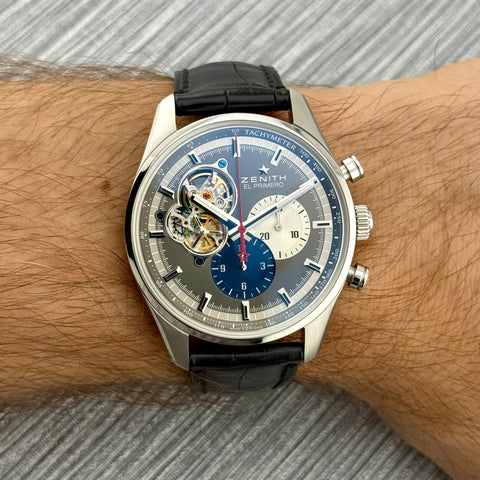 Zenith El Primero Chronomaster Chronograph Ref. 03.2040.4061/23.C496 | Full-Set 2017 | Serviced 09/2025 | Open Heart | 42mm | Automatic | Top