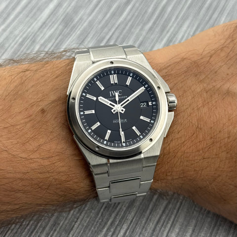 IWC Ingenieur Automatic 40 Ref. IW323902 | Full-Set 2014 | Black Dial | Top | VIP