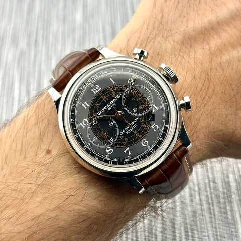 Baume & Mercier Capeland Chronograph Flyback Ref. M0A10094 | Full-Set 2023 | Automatic | 44mm | Top | VIP