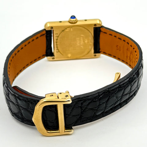 Cartier Tank Vermeil Ref. 1613 | Quartz | 20x28mm | Rare Dial | Selten | Ladies | Top | VIP