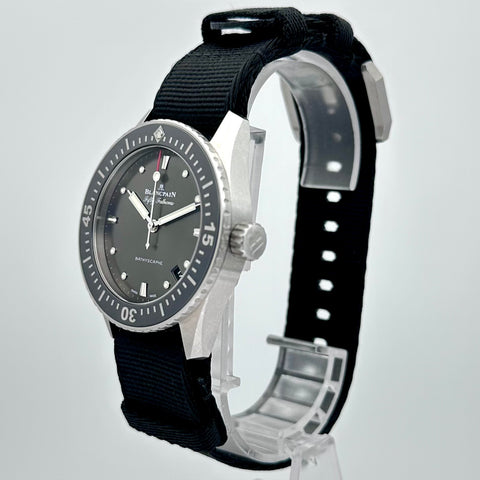 Blancpain Fifty Fathoms Bathyscaphe Ref. 5100B-1110-B52A | Full-Set 2021 | Automatic | 38mm | Grey Dial