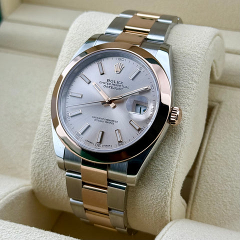 Rolex Datejust 41 Ref. 126301 | Full-Set 2017 | Serviced 08/2025 | Sundust Dial | Oyster | LC100