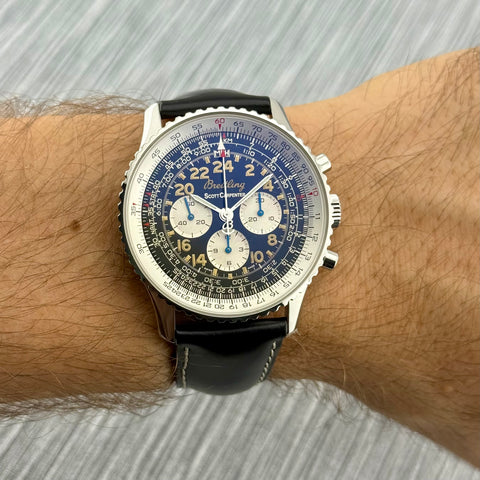 Breitling Chronograph Cosmonaute Serie Limitee „Scott Carpenter“ Ref. A12022 | Full-Set 1999 | Limited 1000 pcs | 41mm | Serviced 08/2025 | Handaufzug - Manual | VIP