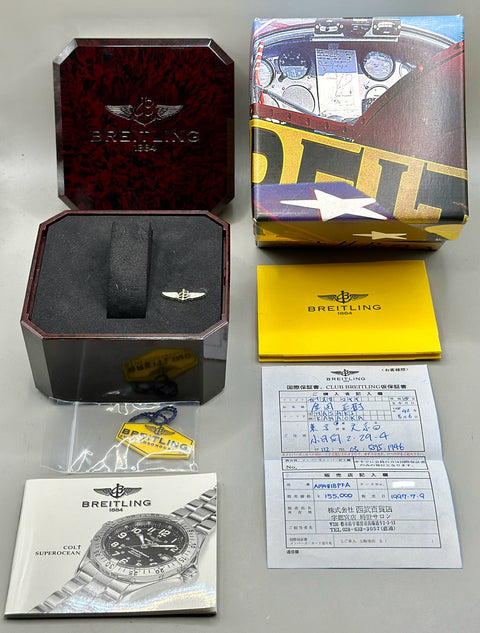 Breitling Superocean Ref. A17040 | NOS | Unworn | Automatic | Erstkaufrechnung 1997 | 41mm | A17040 | Top