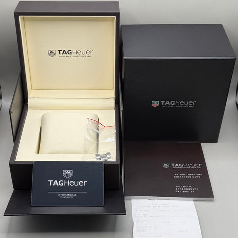 Tag Heuer Carrera Calibre 16 Ref. CV2A10.BA0796 | Full-Set 2017 | Chronograph | 43mm | Black Dial | Day-Date | Top | VIP