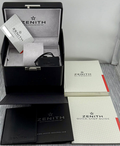 Zenith El Primero Chronomaster Chronograph Ref. 03.2040.4061/23.C496 | Full-Set 2017 | Serviced 09/2025 | Open Heart | 42mm | Automatic | Top