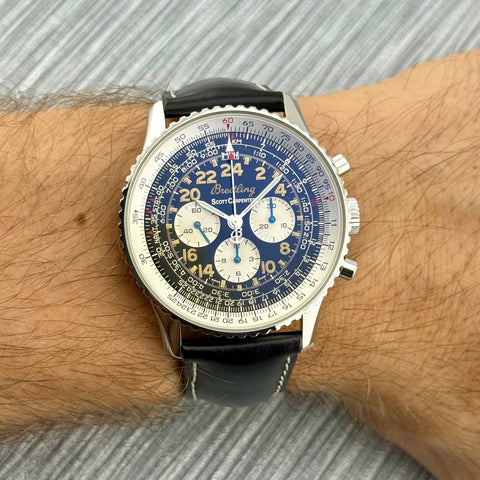 Breitling Chronograph Cosmonaute Serie Limitee „Scott Carpenter“ Ref. A12022 | Full-Set 1999 | Limited 1000 pcs | 41mm | Serviced 08/2025 | Handaufzug - Manual | VIP