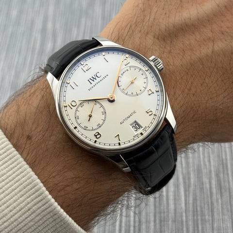 IWC Portugieser 7 Days Ref. IW500704 | Full-Set 08/2024 | Automatic | IWC Garantie 08/2032 | Top | VIP