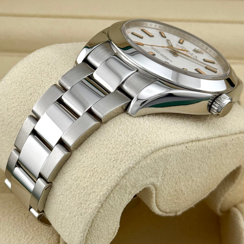 Rolex Milgauss Ref. 116400 | Full-Set 10/2014 | LC100 | Rolex Revision 2022 | 40mm | White Dial | Rare | Top | VIP