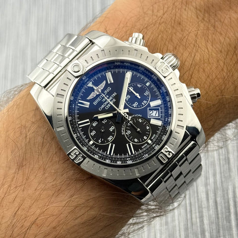 Breitling Chronomat 44 Special Edition Ref. AB011511/BF70 | Full-Set 2020 | Special Edition | 44m | Chronograph | Black Dial | Top | VIP
