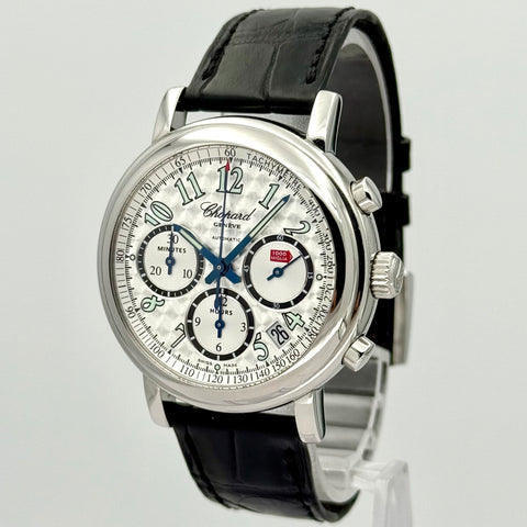 Chopard Mille Miglia Chronograph Ref. 8331 | Serviced 05/2025 | Silver Dial | Automatic | 39mm | Rare | VIP