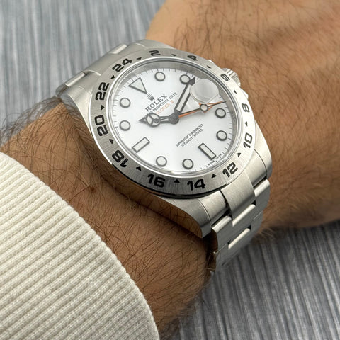 Rolex Explorer II Ref. 216570 | Full-Set 06/2019 | LC EU | 42mm | White Dial | Top | VIP