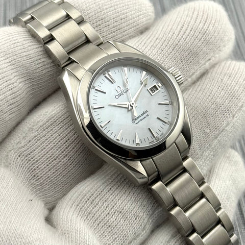Omega Seamaster Aqua Terra Ref. 2573.70 | Full-Set 2005 | Serviced 09/2025 | MOP Dial | Permutt | 29mm | Top | VIP