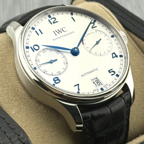 IWC Portugieser 7Days Ref. IW500705 | Full-Set 08/2020 | IWC Garantie 05/2030 | 42.3mm | Top | VIP